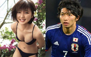 Sau khi tạo "địa chấn" tại World Cup 2018, sao tuyển Nhật lập tức cưới vợ nóng bỏng