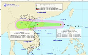 Ủy ban Phòng chống thiên tai: Bão số 3 di chuyển nhanh, mạnh và diễn biến phức tạp