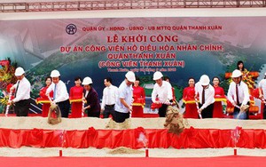 Công viên trăm tỷ ở Hà Nội vẫn “đắp chiếu”, vì sao?