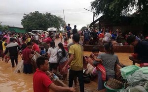 Vỡ đập thủy điện ở Lào: Quân đội Việt Nam hỗ trợ khắc phục