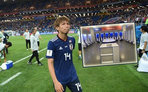 Rời World Cup 2018, ĐT Nhật Bản để lại sau lưng phòng thay đồ gây xôn xao dư luận