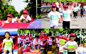 Những nụ cười tuổi thơ trong trại hè ý nghĩa