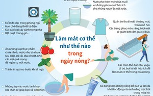 Làm mát cơ thể như thế nào trong ngày nóng?