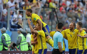 Thụy Điển 1-0 Thụy Sĩ: Forsberg là người hùng của Thụy Điển