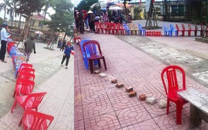 Xếp ghế, đặt gạch để giữ chỗ và lí do đằng sau khiến nhiều người bật cười thích thú