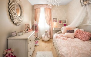 Thiết kế phòng ngủ cho bé gái dễ thương như trong cổ tích làm các bậc phụ huynh phải học tập tức thì