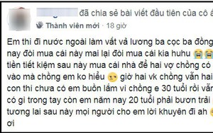 Chồng 30 tuổi không chịu tu chí làm ăn, bắt vợ lao động ở nước ngoài gửi tiền mua xe đẹp khiến chị em nổi nóng