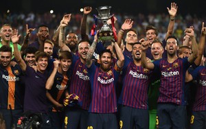 Vừa nhận băng đội trưởng, Messi đã cùng Barcelona lên ngôi vô địch đầy kịch tính