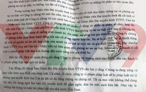 Vụ gửi công văn đe dọa truy sát giám đốc đài VTV9: Có thể xem xét xử lý hình sự