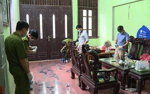 Ảnh: Công an khám nghiệm hiện trường thảm án, 2 người chết ở Hưng Yên