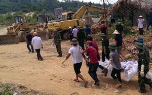 Nổ mìn khiến 3 người chết, 1 người bị thương