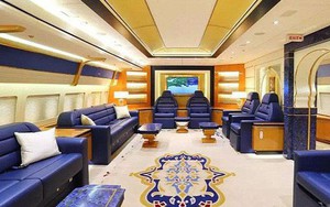 Cận cảnh siêu phi cơ dát vàng, 10 phòng tắm của Hoàng gia Qatar đang được rao bán 650 triệu USD