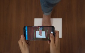 Xuất hiện App đo chân 100% của người Việt