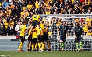 KẾT THÚC Wolverhampton 1-1 Man City: The Citizens chịu quy luật nghiệt ngã của bóng đá