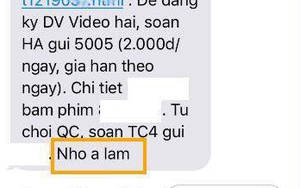 Bất ngờ chưa: Đọc tin nhắn quảng cáo của tổng đài, vợ bỗng dưng phát hiện ra thông điệp lạ bồ nhí gửi chồng