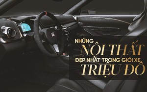 Những nội thất đẹp nhất trong giới xe triệu đô