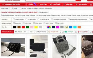 Hàng superfake giá rất rẻ được rao bán công khai trên Sendo, Lazada