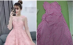 Mua online 2 chiếc váy công chúa rõ xinh, cô gái cay đắng nhận về 2 cái "giẻ lau nhà" khác xa hình minh họa