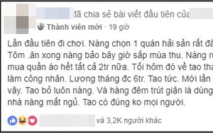 Bạn gái đòi ăn hải sản cùng 2 triệu mua quần áo ngay lần hẹn đầu, chàng trai trả đũa “kém sang” và cái kết