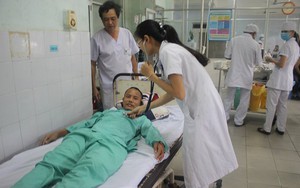 Gắp lưỡi câu nằm trong phổi của bệnh nhân tâm thần ở Quảng Nam