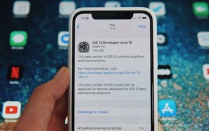 Apple phát hành iOS 12 Beta 12: Sửa lỗi thông báo cập nhật gây khó chịu trên bản Beta 11