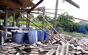 Nổ lò hơi cơ sở bánh tráng, 1 người văng xa 20 m, chết tại chỗ
