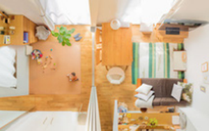 Gia đình 3 người ở Nhật sống thoải mái trong căn hộ siêu nhỏ nhờ cách bài trí thông minh
