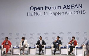 "Bộ trưởng hotboy" của Malaysia, chuyện khởi nghiệp của doanh nghiệp Việt và câu hỏi bất ngờ dành cho đại diện Google làm nóng phiên thảo luận đầu tiên của WEF ASEAN 2018