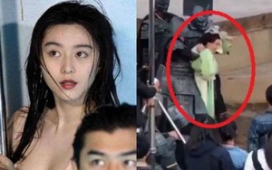 "Phạm Băng Băng ra sức vùng vẫy khi bị nhóm người áo đen lôi đi"