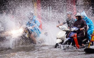 Thời tiết ngày 14/9: Bão số 5 gây mưa dông ở miền Bắc