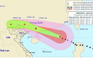 Bão Mangkhut sẽ vào đất liền chiều tối nay