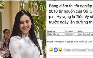 Hoa hậu Trần Tiểu Vy nói gì về bảng điểm tốt nghiệp yếu kém, môn cao nhất chỉ đạt 5,2 điểm?