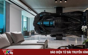 Siêu xe hiếm, đắt Pagani Zonda R bị treo tường