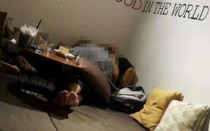 Đôi trai gái thản nhiên "nằm lên nhau" trong quán cà phê ở Hà Nội bị chỉ trích