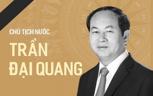 Các đoàn viếng Chủ tịch nước Trần Đại Quang chỉ mang băng tang, không mang vòng hoa