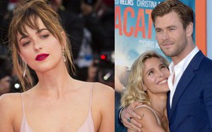 Vợ của "Thor" Chris Hemsworth dằn mặt mỹ nhân 50 Sắc Thái vì lo bị giật chồng?