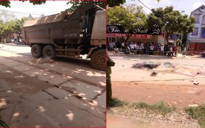 Đi bốc thuốc nam, 2 vợ chồng chết thảm dưới bánh xe tải