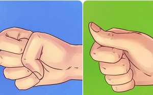 Hãy nắm tay lại, và bạn sẽ biết bí mật trong tính cách của mình là gì