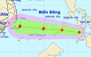 Áp thấp di chuyển cực nhanh, thành bão khi vô biển Đông