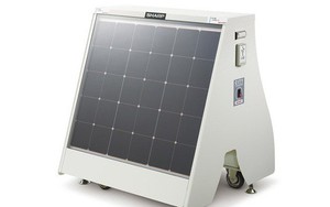 Sharp ra mắt máy sạc điện mặt trời di động, có thể sạc tối đa 120 điện thoại mỗi lần đầy pin