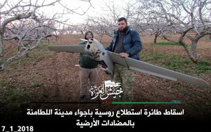 Phiến quân Syria tuyên bố bắn hạ máy bay do thám không người lái Nga