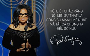 Toàn văn phát biểu chấn động, khiến dân Mỹ rào rào đòi Oprah Winfrey tranh cử tổng thống