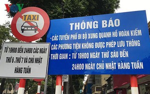 Hà Nội cấm 11 tuyến đường đối với Uber, Grab chỉ là biện pháp tình thế