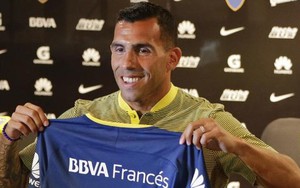 Tevez trở về Boca Juniors: Tạm biệt "cơn ác mộng" Trung Quốc