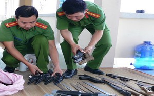 Vĩnh Long thu giữ 60 súng quân dụng trong năm 2017