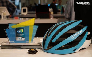 [CES 2018] Chiếc mũ bảo hiểm độc đáo này có thể giúp người dùng vừa đạp xe, vừa nghe nhạc mà không cần đến tai nghe