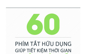 Dân văn phòng không biết 60 phím tắt nhỏ nhưng có võ này thì quá đáng tiếc