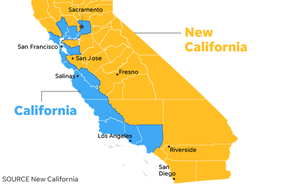 California Mới tuyên bố độc lập khỏi California, quyết thành bang 51