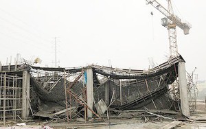 Đình chỉ thi công công trình bị sập giàn giáo trên đường Tố Hữu