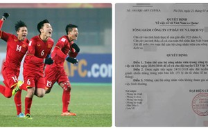Quyết định cho nhân viên nghỉ xem U23 Việt Nam đá bán kết: Tổng giám đốc công ty lên tiếng